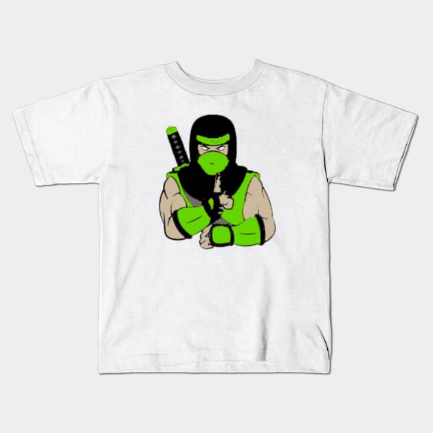 Thetannedninja1 Logo Design Kids T-Shirt by Thetannedninja1